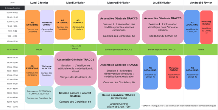 Programme AG TRACCS 2026